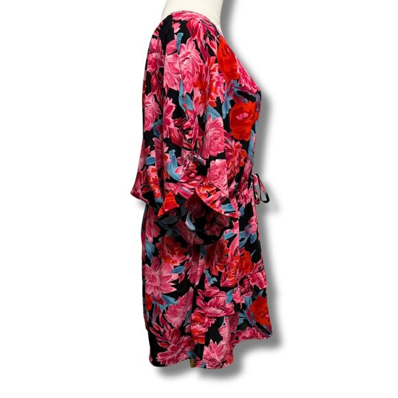 Umgee USA Floral Ruffle Sleeve Romper – Size XL – NWT - Picture 7 of 8